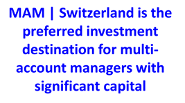 switzerland is the preferred investment destination en